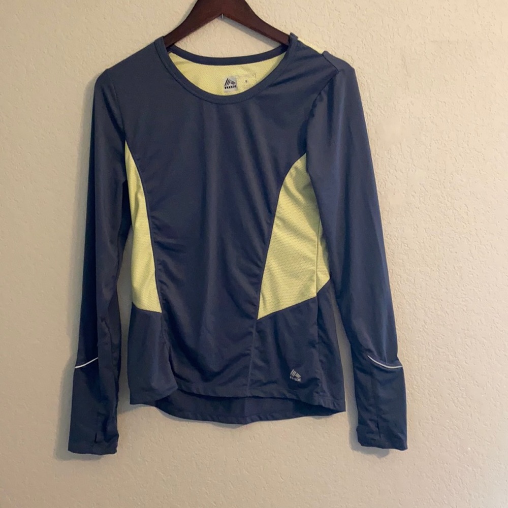 RBX Long Sleeved Dri Workout Top